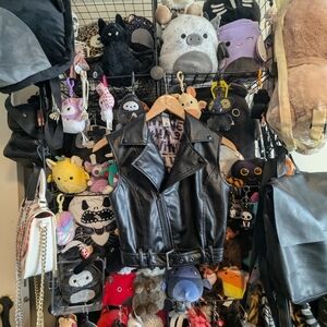 Abbey Dawn Avril Lavigne Faux Leather Moto Vest